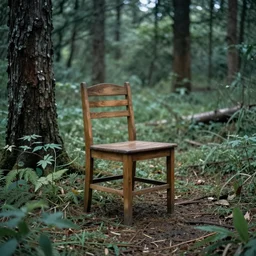 chair in the forest | wenjun lin