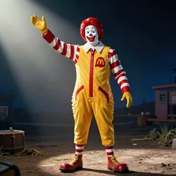 a still of Ronald McDonald's in Back to the future