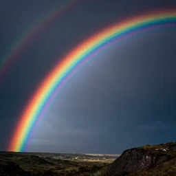 rainbow cosmic alien
