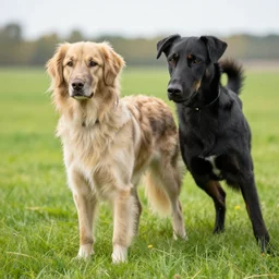 an hybrid Dog Horse