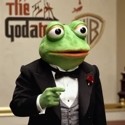 pepe frog!!!!!!!!!!! film still the godfather 1 9 7 2, high quality, hd, 4 k, warner brothers, hbo, cinema
