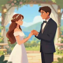 pov wedding vows with filian 4 k artstation trending