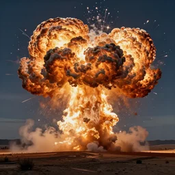 exploding explosion
