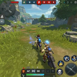 screenshot of in - game play of most popular computer game in year 2 0 3 0, 4 k, highly detailed