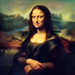 Cyberpunk Mona Lisa
