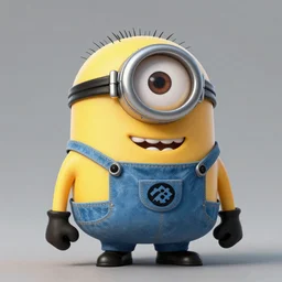Raging Minion Beast by Kim Jung gi in the style of waya steurbaut