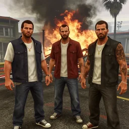 los santos being nuked in gta v