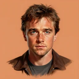 portrait of Ewan Mcgregor as Danny Lloyd in The Shining (1980), highly detailed, centered, solid color background, digital painting, artstation, concept art, smooth, sharp focus, illustration, artgerm, donato giancola, Joseph Christian Leyendecker, Les Edwards, Ed Repka, WLOP, Artgerm