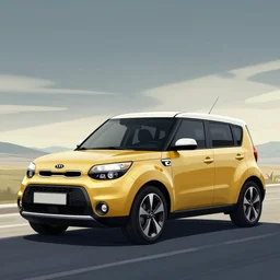 kia soul illustrated by syd mead