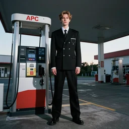 gas station uniform, by julius, apc, ann demeulemeester