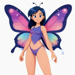 cartoon female character inspired by robin and star butterfly from star vs force the evil, artwork by artgem lau, wlop and rossdraws, anatomically correct, smooth, clean detailed, sharped focus, symmetrical, perfect composition, illustration, extremely coherent, detailed body, colorful
