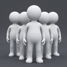 a 4 d human