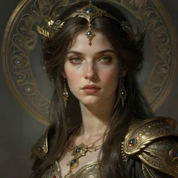 scifi woman, deep focus, d & d, fantasy, intricate, elegant, highly detailed, digital painting, artstation, concept art, matte, sharp focus, illustration, some reflexions, hearthstone, photorealism, soft volumetric lights, art by moebius and artgerm and greg rutkowski and alphonse mucha