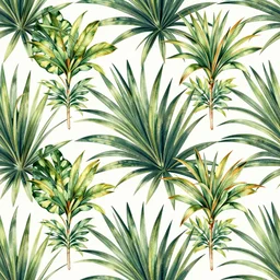 exquisite fresh tropical print with beautiful and high resolution elements developed into seamless patterns, art by artgerm and greg rutkowski and alphonse mucha