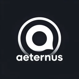 cool simplistic vector logo for a project called aeternus, original, creative