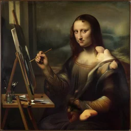 alf painted in the style of the classical masters, renaissance oil painting