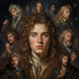 a universe of mankinds creation, detailed, centered, digital painting, artstation, concept art, donato giancola, joseph christian leyendecker, wlop, boris vallejo, breathtaking, 8 k resolution, extremely detailed, beautiful, establishing shot, artistic, hyperrealistic, beautiful face, octane render, cinematic lighting, dramatic lighting, masterpiece
