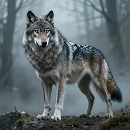 fenrir the nordic wolf by marc adamus