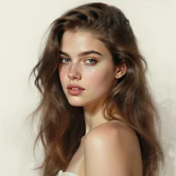 awesome drawing of a beautiful girl