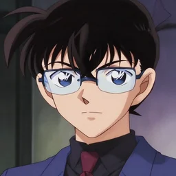 an anime screenshot of a vampire, early'9 0 s style, glasses
