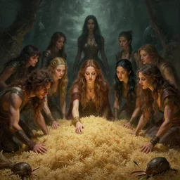 epic professional digital art of hungry rice, atmospheric lighting, painted, foreboding background, intricate, detailed, by leesha hannigan, wayne haag, reyna rochin, ignacio fernandez rios, mark ryden, iris van herpen, best on artstation, cgsociety, epic, stunning, gorgeous, much wow, cinematic, masterpiece