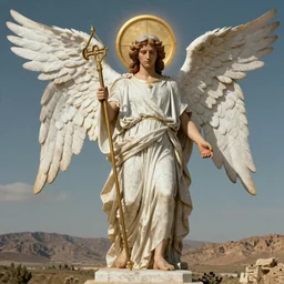 colorized version of a biblical accurate representation of an angel
