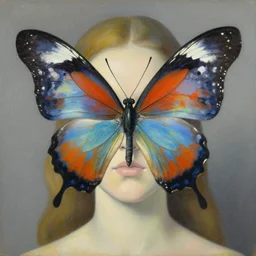 my soul is painted like the wings of butterflies fairy tales of yesterday will grow but never die, inspired by georgia o'keeffe