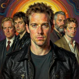 shamanpunk frank grillo is a private detective of the underworld portrait portrait portrait geiger beksinski ross tran jordan grimmer darren quach ilya repin psychedelia aquatint