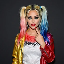Kim kardashian as harley quinn, photo