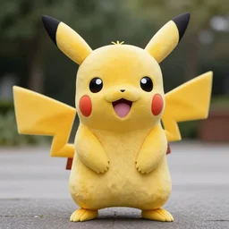 poor cosplay of pikachu