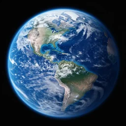 photo of a wonderful view of earth from close orbit