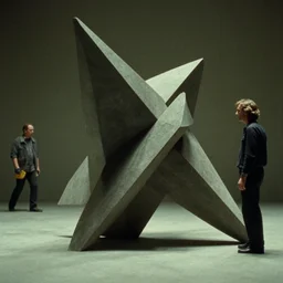 impossible geometry, film still from the movie directed by denis villeneuve and david cronenberg with art direction by h. r. giger