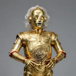 c 3 po einstein portrait