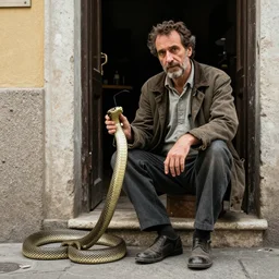 snake oil salesman by Paolo Eleuteri Serpieri