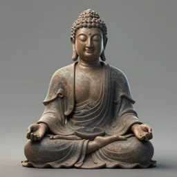 meditating smiling Aphex twin Buddha, trending on artstation,