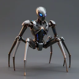 Photorealistic Spider Bot 9000