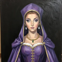 contessa with squid painted by omar rayyan