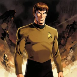 Lt Commander Worf (Star Trek: TNG), by Kentaro Miura