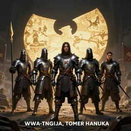 The Wu-Tang Clan as medieval knights and warriors, by Tomer Hanuka
