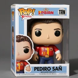 A funko pop of the Spanish president Pedro Sánchez