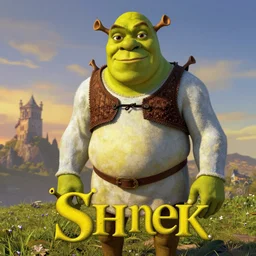 vintage movie poster for shrek,