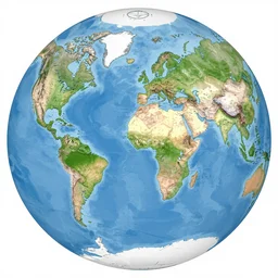 the map of flat earth 8 k