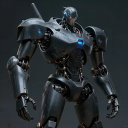 robotic david vs goliath, dark fantasy, dnd, extremely detailed, sharp focus, smooth, matte painting, concept art, vaporwave style, chiaroscuro, trending on artstation