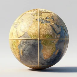 the kauai universe is a spheroid region 7 0 5 meters in diameter, sunlight study, art nouveau, 3 d render, by jan davidsz de heem and thomas cole and ( ( ( ( ( lisa frank ) ) ) ) ), 8 k, extreme detail, sharp focus, octane render