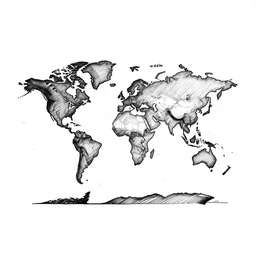 handmade, crart, world, ink, clean cel shaded vector art. shutterstock. behance hd, illustration