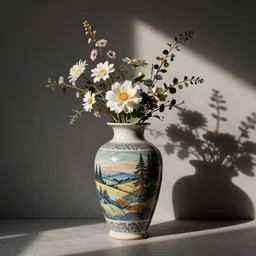 a flower vase by Ivan Seal