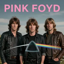 Pink Floyd Album Cover, realistic, hyperrealistic, highly detailed, very detailed, ultra detailed, HD quality, 4k resolution, 8k resolution, trending on Artstation