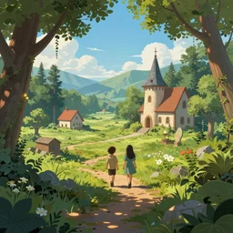 fairy tale place, trending on artstation