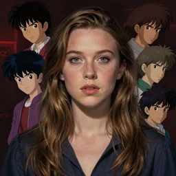 character portrait of millie bobby brown, looks like eleven from stranger things, by atay ghailan & akira toriyama & ken sugimori & takeshi obata & hiromu arakawa & masashi kishimoto & yusuke murata & hayao miyazaki & masashi ando,
