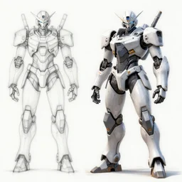 character design sketch humanoid mecha by damascus apparel, fantasy, 4 k, high detail, sharp focus, trend in artstation